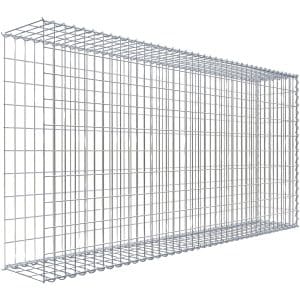 Gabiona Gabione-Anbaukorb Typ 2 100 x 200 x 30 cm Maschenw 5 x 10 cm