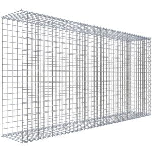 Gabiona Gabione-Anbaukorb Typ 2 100 x 200 x 30 cm Maschenw 5 x 5 cm
