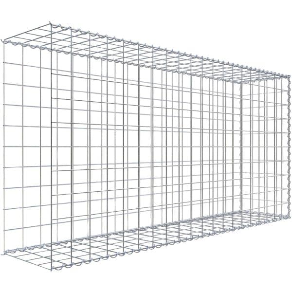 Gabiona Gabione-Anbaukorb Typ 2 100 x 200 x 40 cm Maschenw 10 x 10 cm
