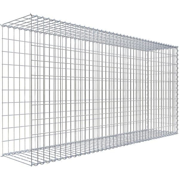 Gabiona Gabione-Anbaukorb Typ 2 100 x 200 x 40 cm Maschenw 5 x 10 cm