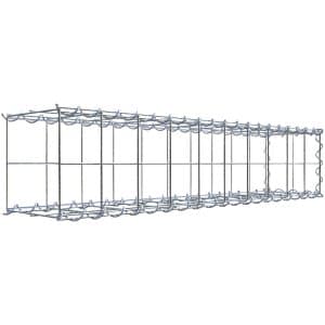 Gabiona Gabione-Anbaukorb Typ 2 20 x 100 x 20 cm Maschenw 10 x 10 cm
