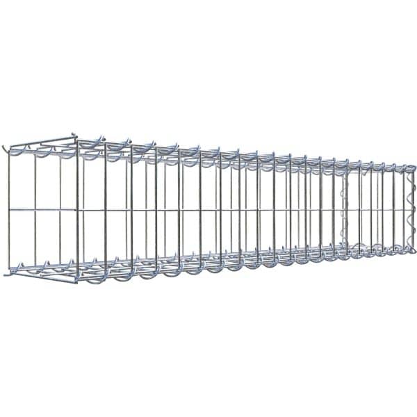 Gabiona Gabione-Anbaukorb Typ 2 20 x 100 x 20 cm Maschenw 5 x 10 cm