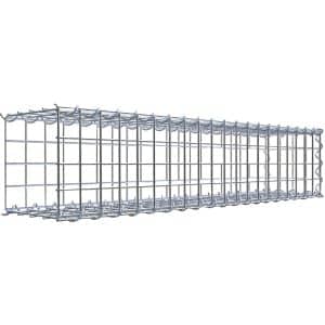 Gabiona Gabione-Anbaukorb Typ 2 20 x 100 x 20 cm Maschenw 5 x 5 cm