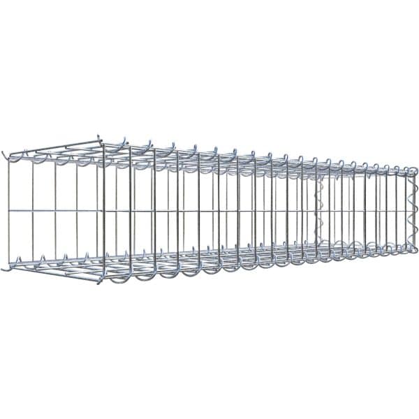 Gabiona Gabione-Anbaukorb Typ 2 20 x 100 x 30 cm Maschenw 5 x 10 cm