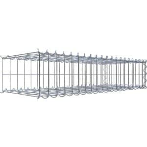 Gabiona Gabione-Anbaukorb Typ 2 20 x 100 x 40 cm Maschenw 5 x 10 cm