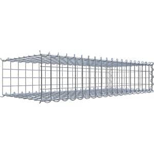 Gabiona Gabione-Anbaukorb Typ 2 20 x 100 x 40 cm Maschenw 5 x 5 cm