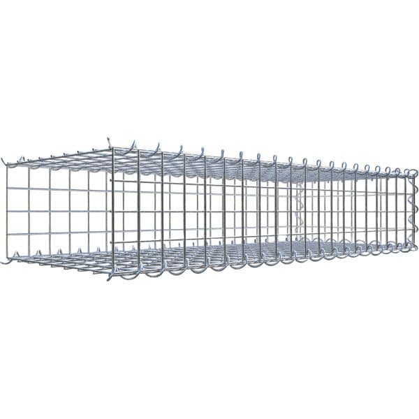 Gabiona Gabione-Anbaukorb Typ 2 20 x 100 x 40 cm Maschenw 5 x 5 cm
