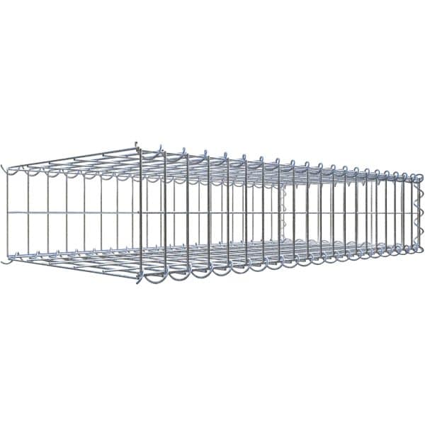Gabiona Gabione-Anbaukorb Typ 2 20 x 100 x 50 cm Maschenw 5 x 10 cm