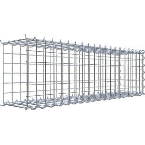 Gabiona Gabione-Anbaukorb Typ 2 30 x 100 x 20 cm Maschenw 5 x 5 cm