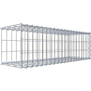 Gabiona Gabione-Anbaukorb Typ 2 30 x 100 x 30 cm Maschenw 5 x 10 cm