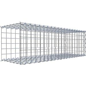 Gabiona Gabione-Anbaukorb Typ 2 30 x 100 x 30 cm Maschenw 5 x 5 cm
