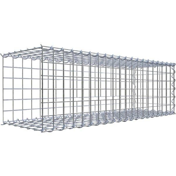 Gabiona Gabione-Anbaukorb Typ 2 30 x 100 x 30 cm Maschenw 5 x 5 cm