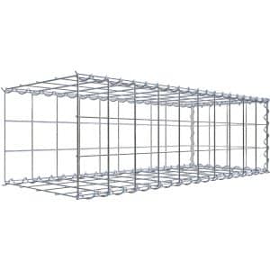 Gabiona Gabione-Anbaukorb Typ 2 30 x 100 x 40 cm Maschenw 10 x 10 cm