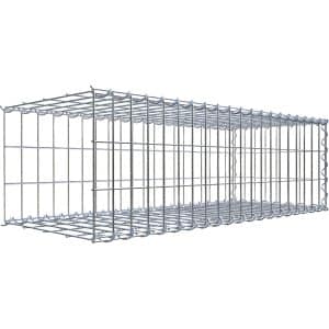 Gabiona Gabione-Anbaukorb Typ 2 30 x 100 x 40 cm Maschenw 5 x 10 cm