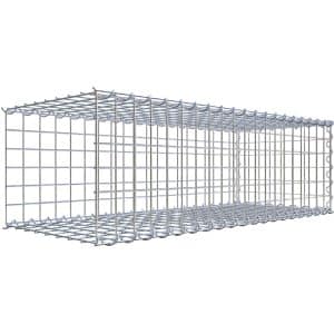 Gabiona Gabione-Anbaukorb Typ 2 30 x 100 x 40 cm Maschenw 5 x 5 cm