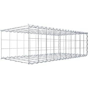 Gabiona Gabione-Anbaukorb Typ 2 30 x 100 x 50 cm Maschenw 10 x 10 cm