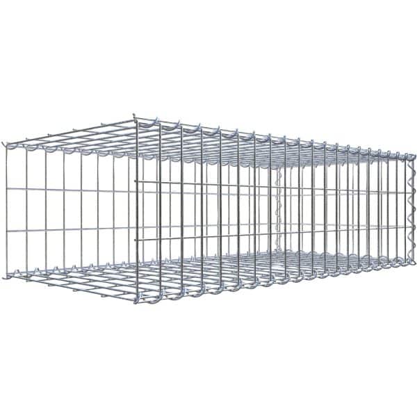 Gabiona Gabione-Anbaukorb Typ 2 30 x 100 x 50 cm Maschenw 5 x 10 cm