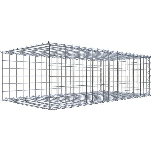Gabiona Gabione-Anbaukorb Typ 2 30 x 100 x 50 cm Maschenw 5 x 5 cm