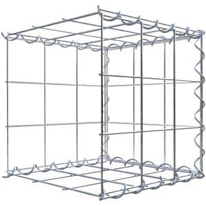 Gabiona Gabione-Anbaukorb Typ 2 30 x 30 x 30 cm Maschenw 10 x 10 cm