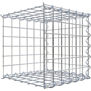 Gabiona Gabione-Anbaukorb Typ 2 30 x 30 x 30 cm Maschenw 5 x 5 cm