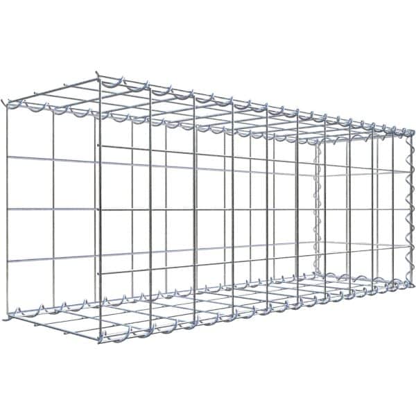 Gabiona Gabione-Anbaukorb Typ 2 40 x 100 x 30 cm Maschenw 10 x 10 cm