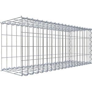 Gabiona Gabione-Anbaukorb Typ 2 40 x 100 x 30 cm Maschenw 5 x 10 cm