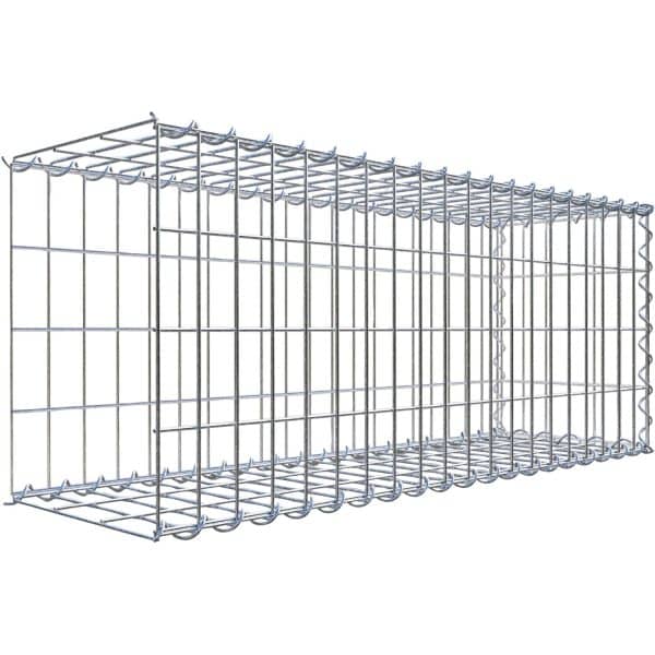 Gabiona Gabione-Anbaukorb Typ 2 40 x 100 x 30 cm Maschenw 5 x 10 cm
