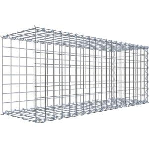 Gabiona Gabione-Anbaukorb Typ 2 40 x 100 x 30 cm Maschenw 5 x 5 cm