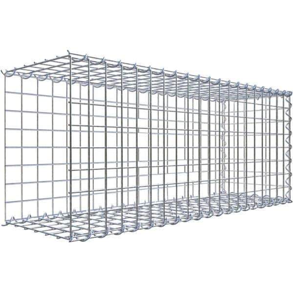 Gabiona Gabione-Anbaukorb Typ 2 40 x 100 x 30 cm Maschenw 5 x 5 cm