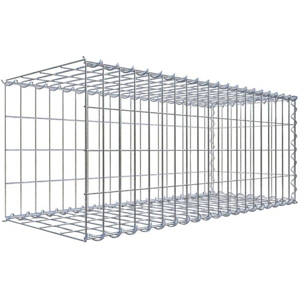 Gabiona Gabione-Anbaukorb Typ 2 40 x 100 x 40 cm Maschenw 5 x 10 cm