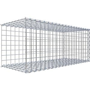 Gabiona Gabione-Anbaukorb Typ 2 40 x 100 x 40 cm Maschenw 5 x 5 cm