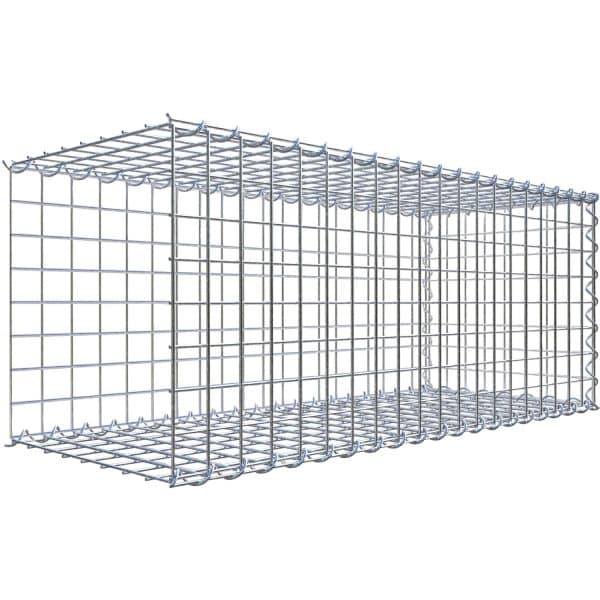 Gabiona Gabione-Anbaukorb Typ 2 40 x 100 x 40 cm Maschenw 5 x 5 cm