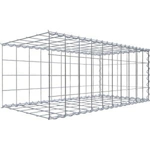 Gabiona Gabione-Anbaukorb Typ 2 40 x 100 x 50 cm Maschenw 10 x 10 cm