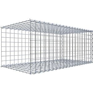 Gabiona Gabione-Anbaukorb Typ 2 40 x 100 x 50 cm Maschenw 5 x 5 cm