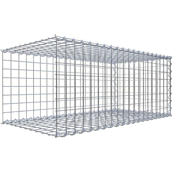 Gabiona Gabione-Anbaukorb Typ 2 40 x 100 x 50 cm Maschenw 5 x 5 cm