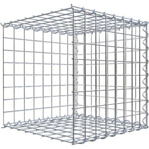Gabiona Gabione-Anbaukorb Typ 2 40 x 40 x 40 cm Maschenw 5 x 5 cm