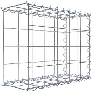 Gabiona Gabione-Anbaukorb Typ 2 40 x 50 x 20 cm Maschenw 10 x 10 cm