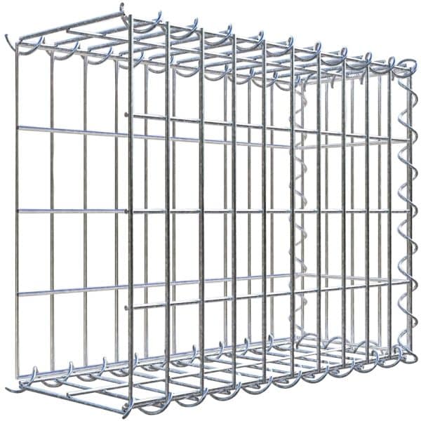 Gabiona Gabione-Anbaukorb Typ 2 40 x 50 x 20 cm Maschenw 5 x 10 cm