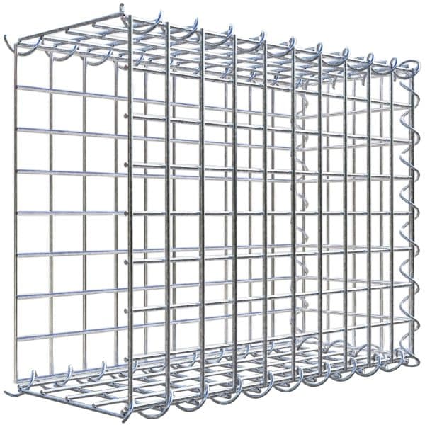 Gabiona Gabione-Anbaukorb Typ 2 40 x 50 x 20 cm Maschenw 5 x 5 cm