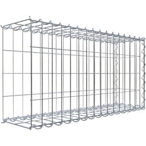Gabiona Gabione-Anbaukorb Typ 2 40 x 80 x 20 cm Maschenw 5 x 10 cm