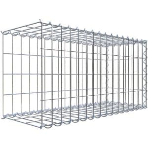 Gabiona Gabione-Anbaukorb Typ 2 40 x 80 x 30 cm Maschenw 5 x 10 cm