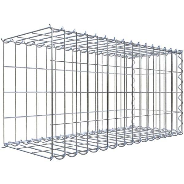 Gabiona Gabione-Anbaukorb Typ 2 40 x 80 x 30 cm Maschenw 5 x 10 cm