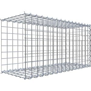 Gabiona Gabione-Anbaukorb Typ 2 40 x 80 x 30 cm Maschenw 5 x 5 cm