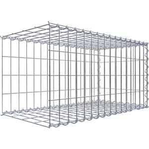 Gabiona Gabione-Anbaukorb Typ 2 40 x 80 x 40 cm Maschenw 5 x 10 cm