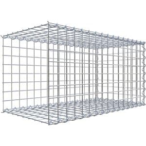 Gabiona Gabione-Anbaukorb Typ 2 40 x 80 x 40 cm Maschenw 5 x 5 cm