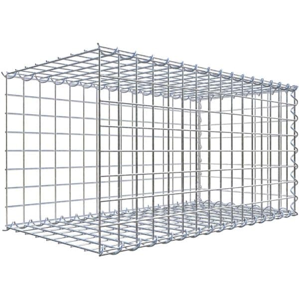 Gabiona Gabione-Anbaukorb Typ 2 40 x 80 x 40 cm Maschenw 5 x 5 cm