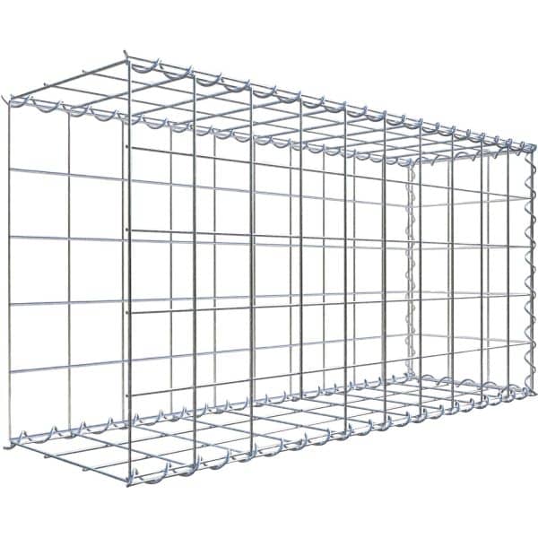 Gabiona Gabione-Anbaukorb Typ 2 50 x 100 x 30 cm Maschenw 10 x 10 cm