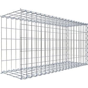 Gabiona Gabione-Anbaukorb Typ 2 50 x 100 x 30 cm Maschenw 5 x 10 cm