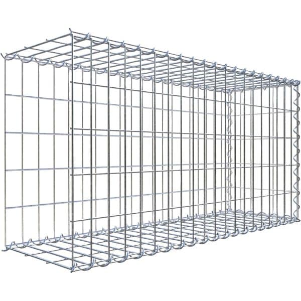 Gabiona Gabione-Anbaukorb Typ 2 50 x 100 x 30 cm Maschenw 5 x 10 cm