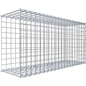 Gabiona Gabione-Anbaukorb Typ 2 50 x 100 x 30 cm Maschenw 5 x 5 cm